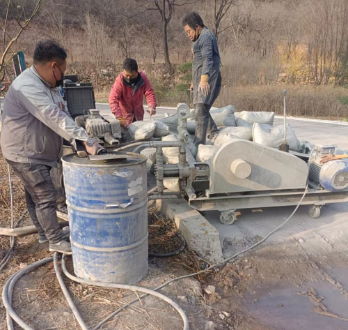 诸城路面下沉注浆